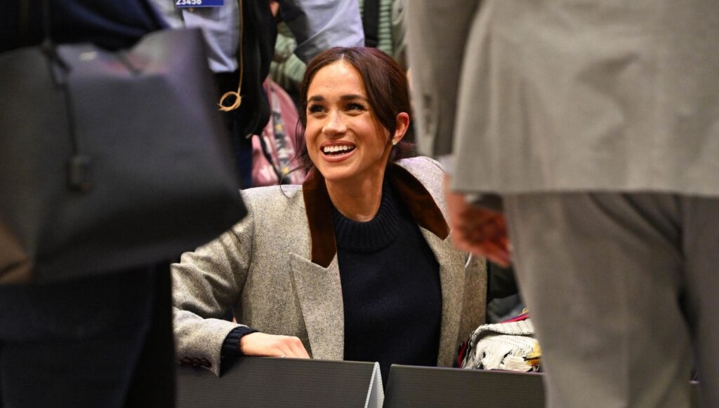 Meghan Markle smiling