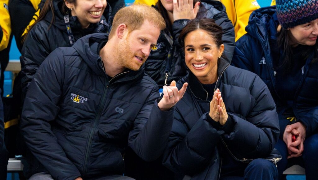 Prince Harry and Meghan Markle at Invictus Games