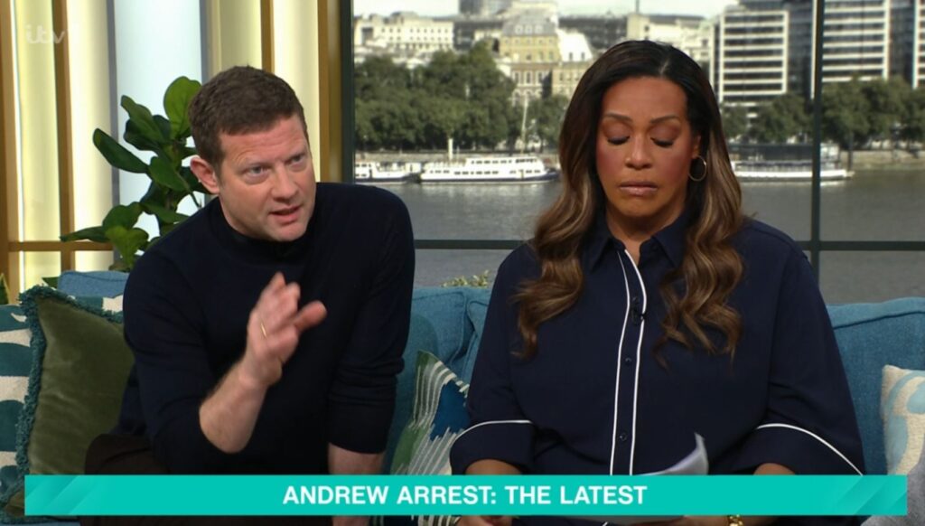 Dermot O'Leary and Alison Hammond on This Morning