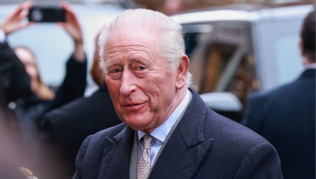 King Charles during royal engagement