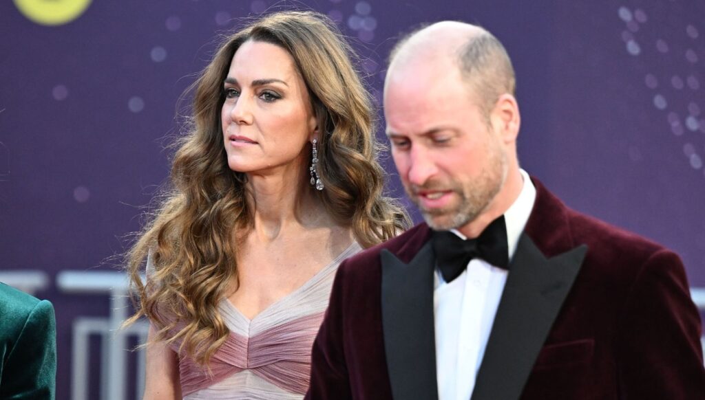 Prince William and Princess Kate at BAFTAs