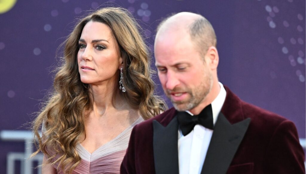 Princess Kate and Prince William at the BAFTAs
