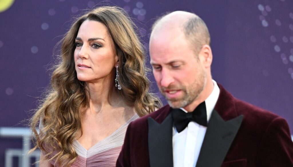 Princess Kate and Prince William at the BAFTAs