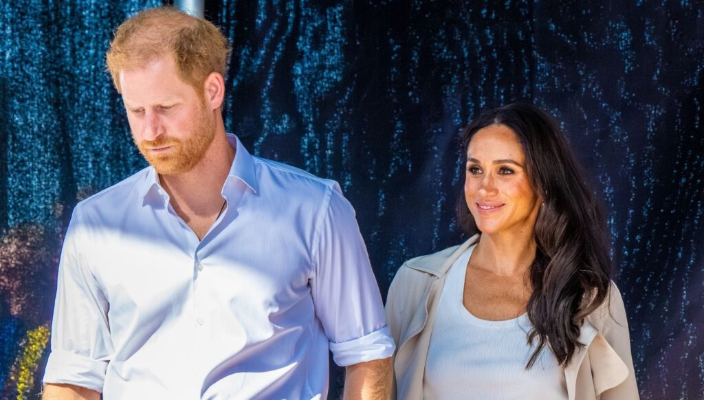 Prince Harry and Meghan Markle on royal visit