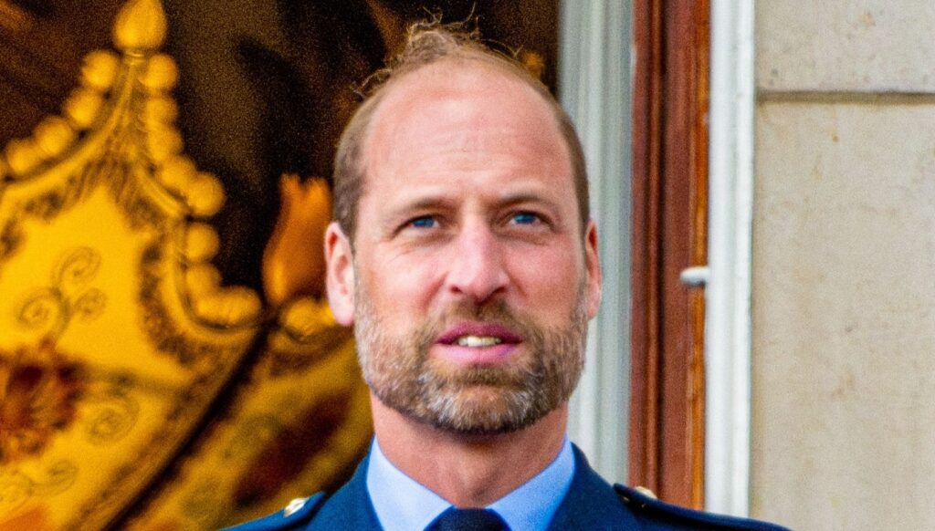 Prince William smiling
