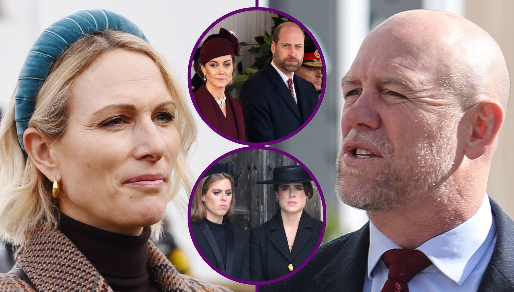 Zara and Mike Tindall to 'support' William and Kate's 'decision over Beatrice and Eugenie' amid Epstein scrutiny