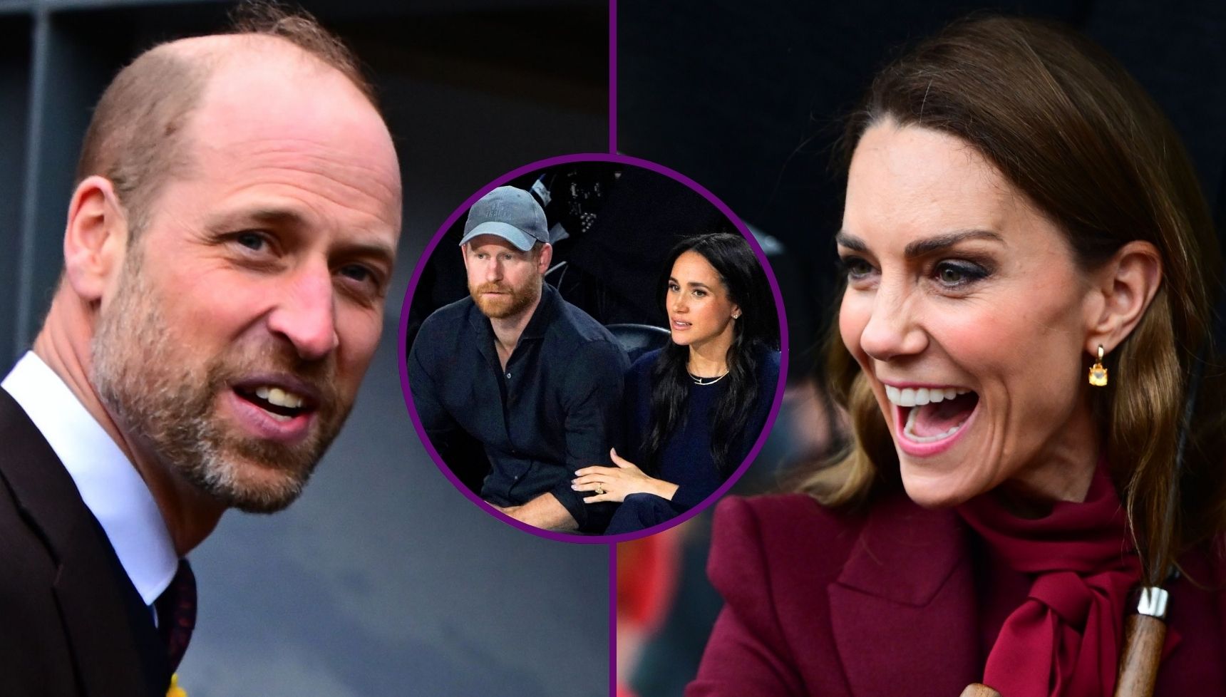 Prince William and Kate Middleton are all smitten smiles as they step out in Wales rivaling Harry and Meghan's pseudo-royal tour
