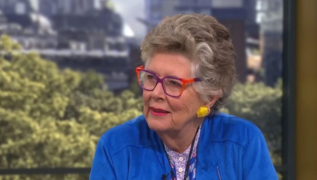 Prue Leith in an interview 