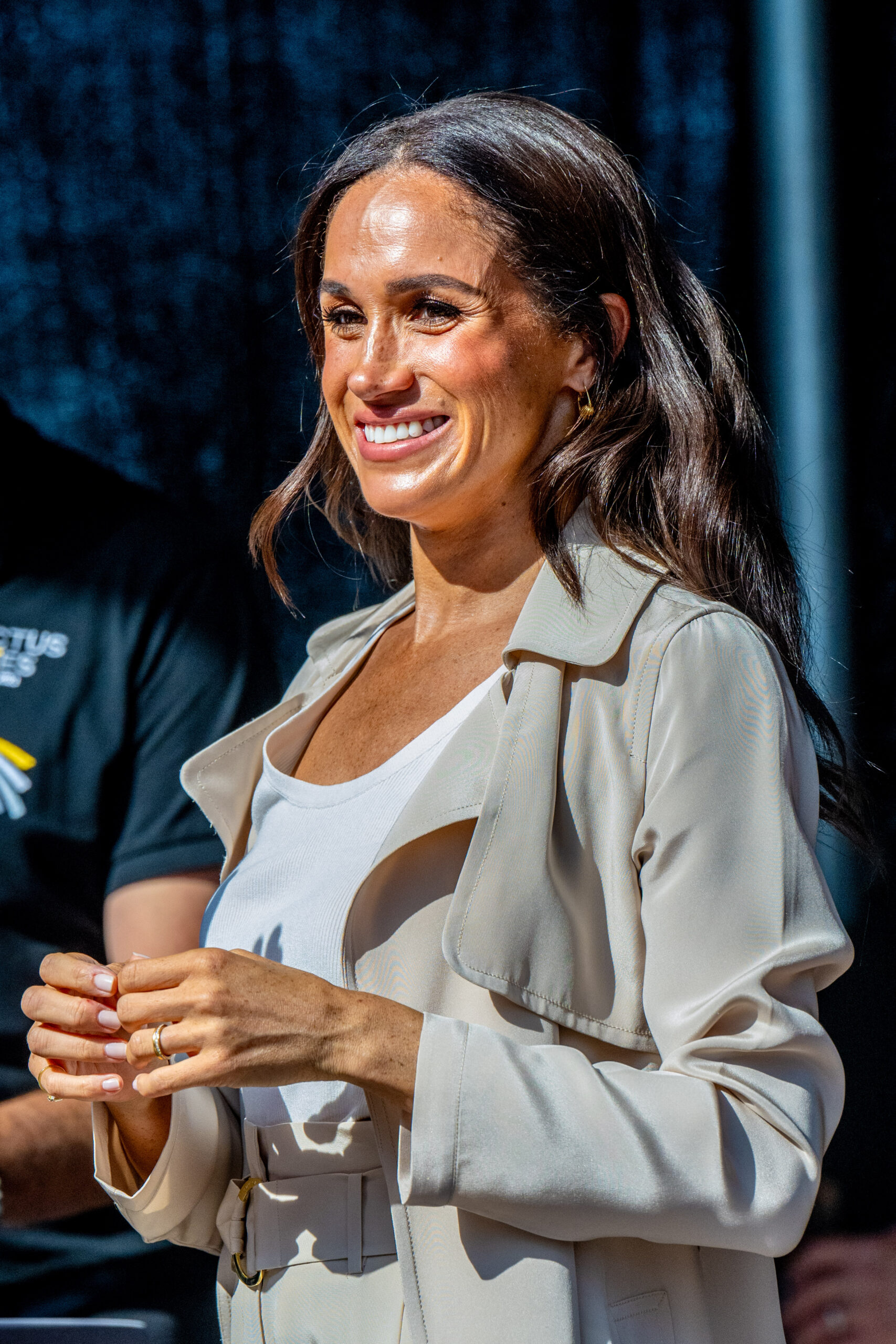 Meghan Markle smiling