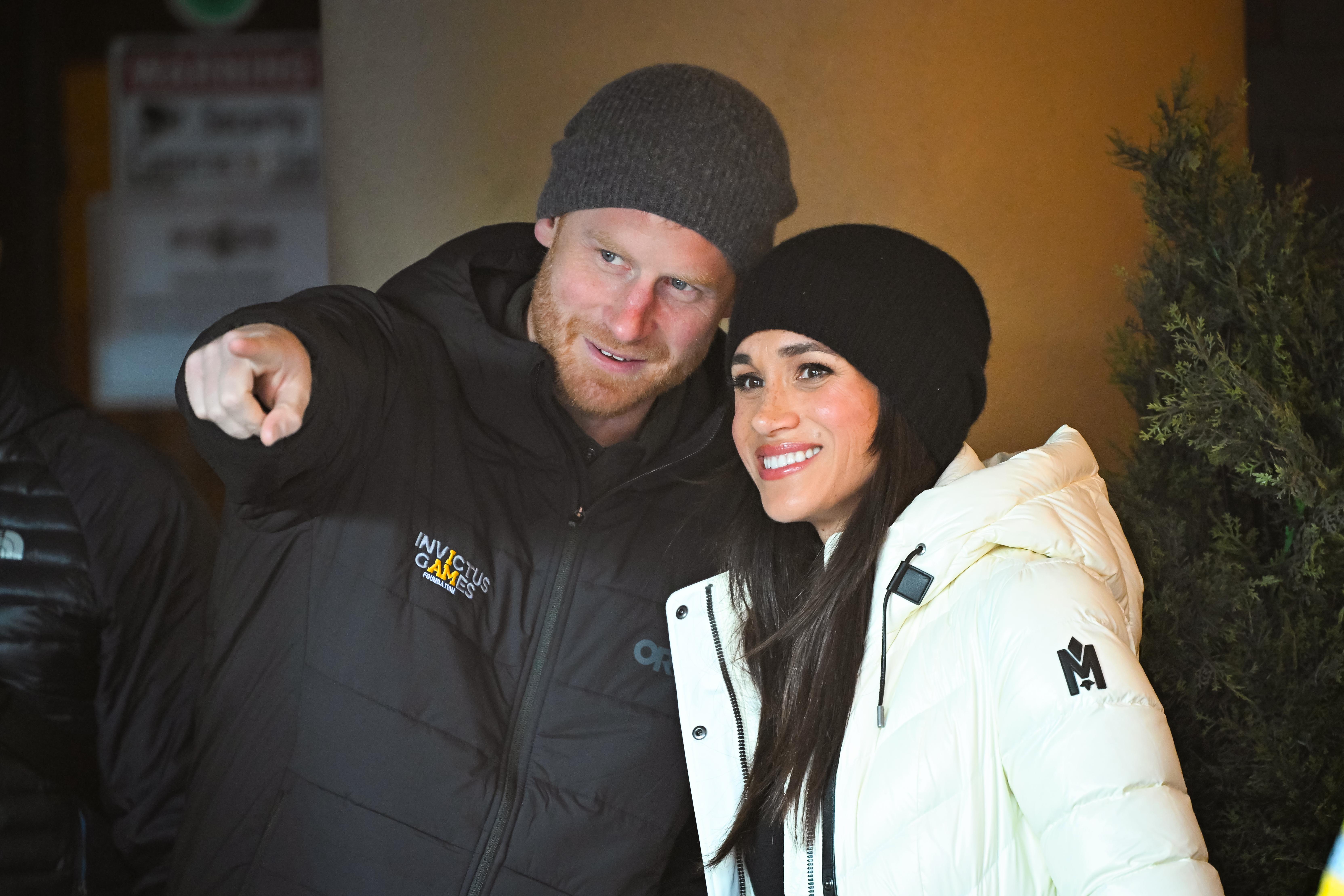 Prince Harry and Meghan Markle at the Invictus Games