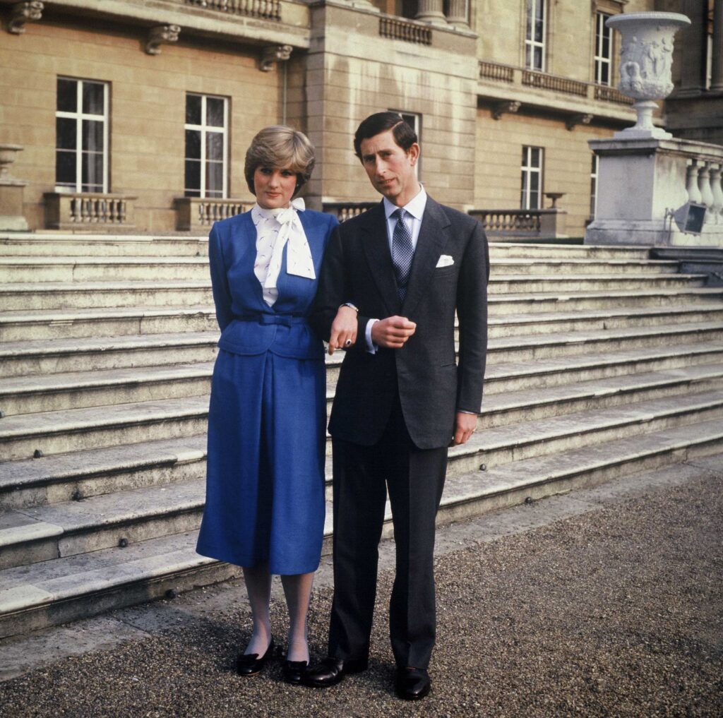 King Charles Princess Diana engagement photoshoot