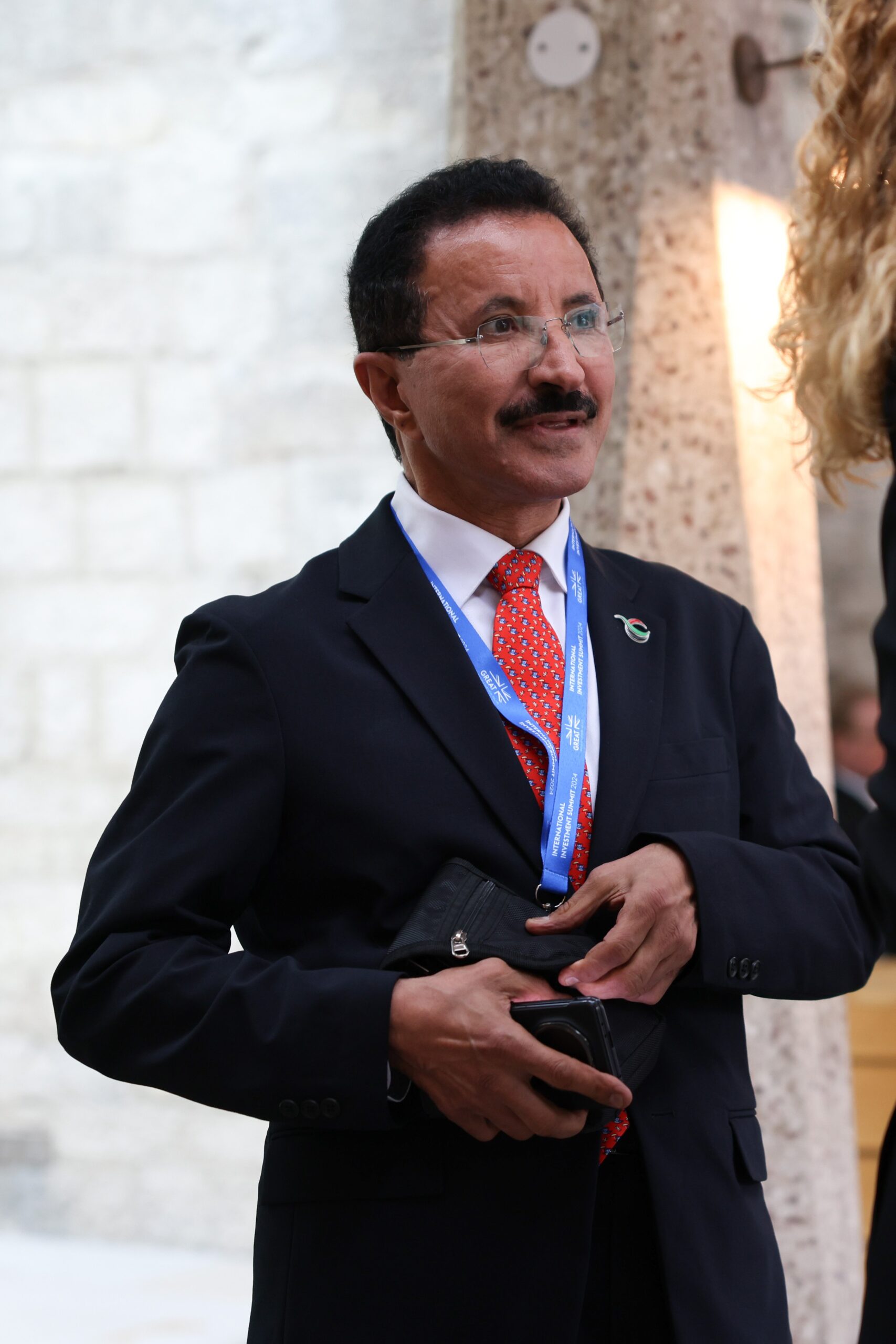 Sultan Ahmed bin Sulayem in a suit