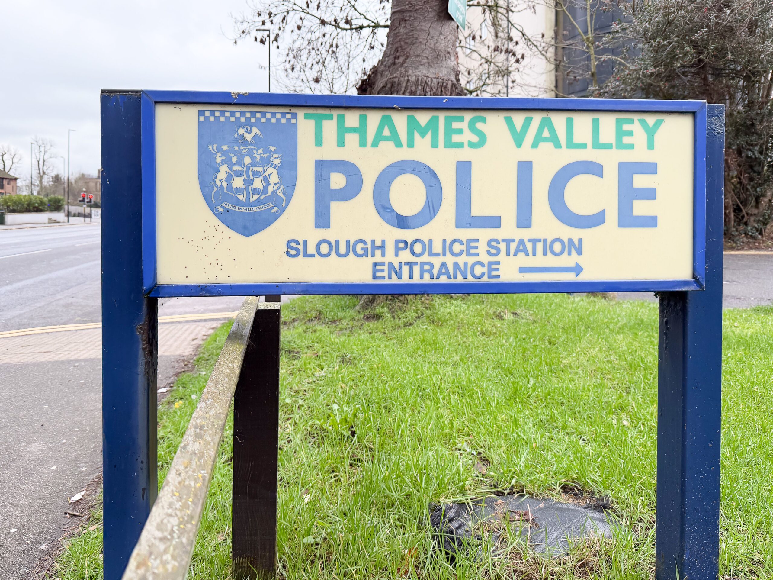 Thames Valley Police Station signage