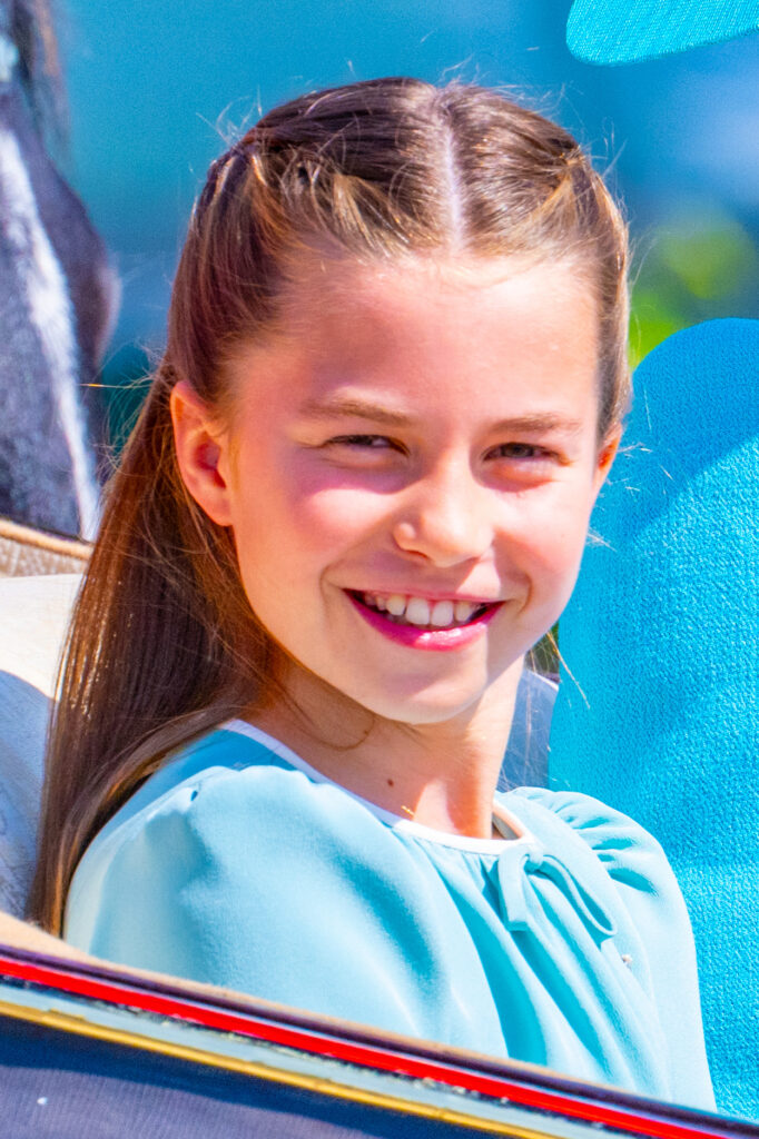 Princess Charlotte smiling