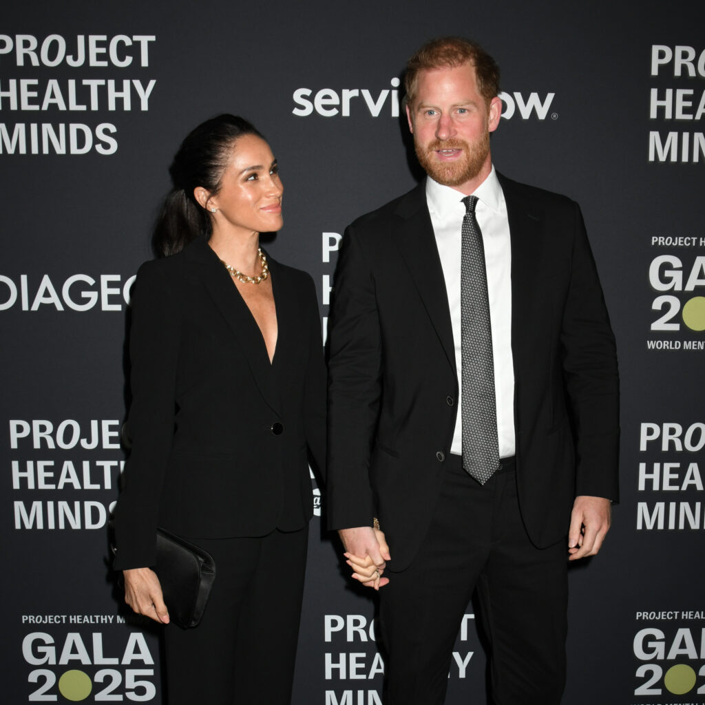 Meghan Markle and Prince Harry on the red carpet