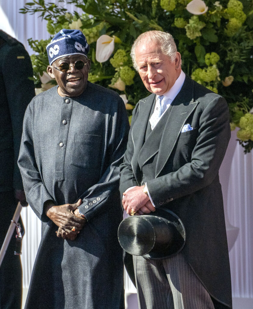 King Charles and Nigeria's President during state visit