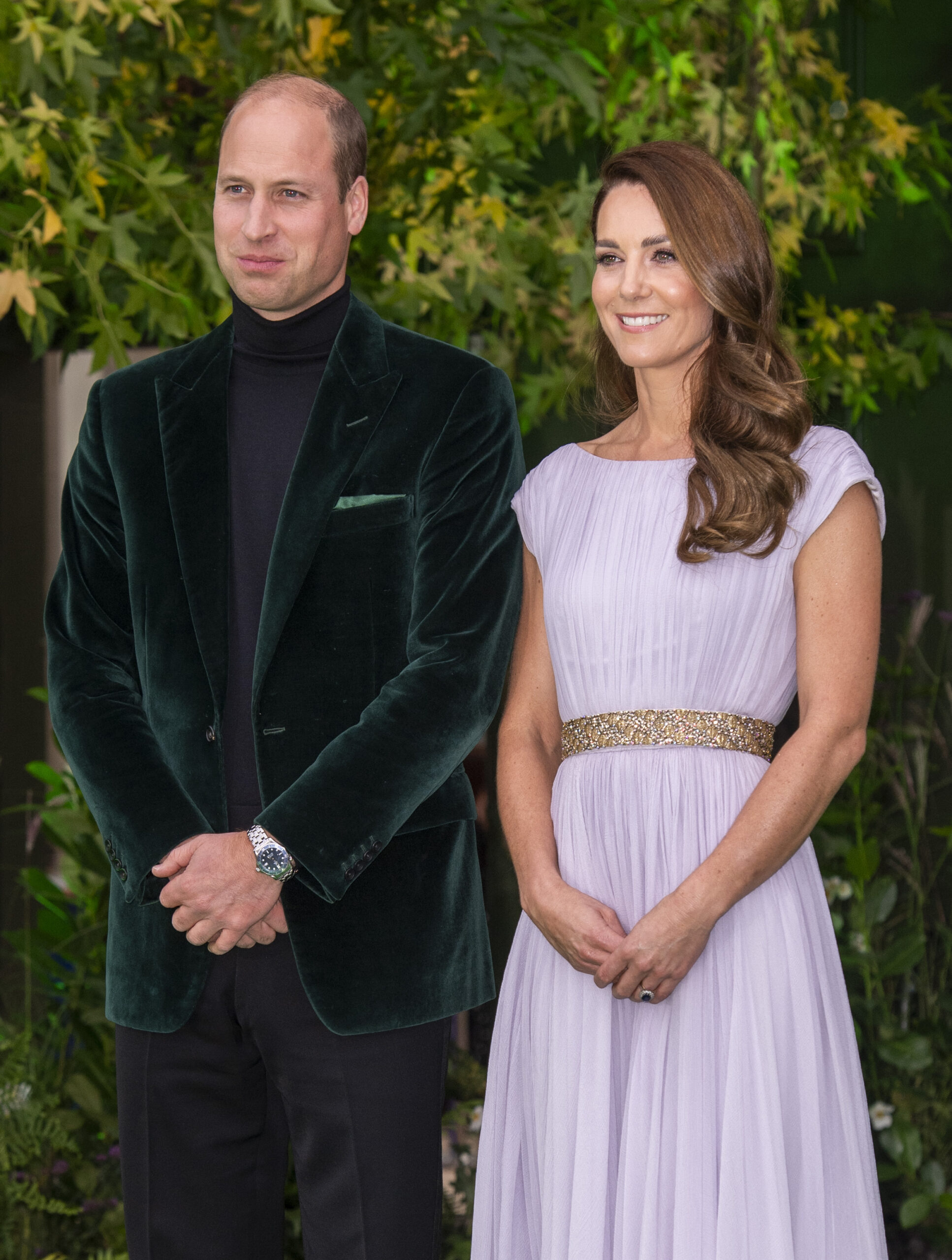 Prince William and Kate Middleton at Earthshot Awards 2021