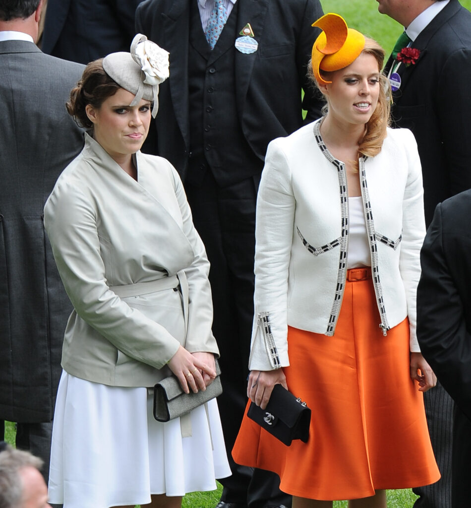 Princesses Beatrice and Eugenie at Royal Ascot 