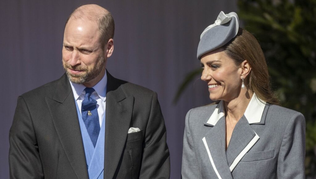 Prince William and Princess Kate during state visit