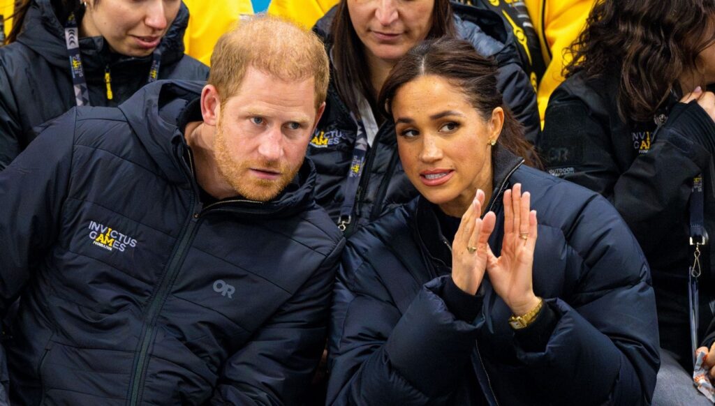 Prince Harry and Meghan Markle at Invictus Games