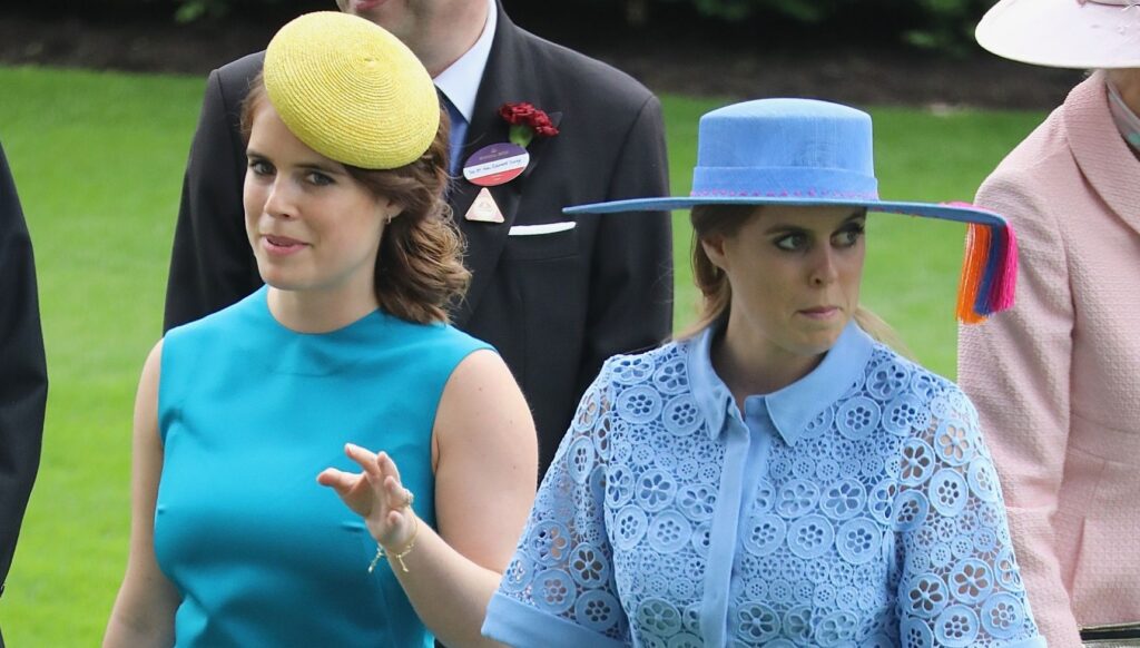 Princess Eugenie and Beatrice at Royal Ascot