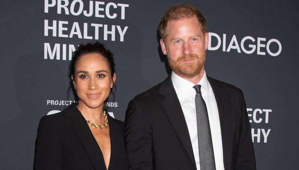 Meghan Markle and Prince Harry at event