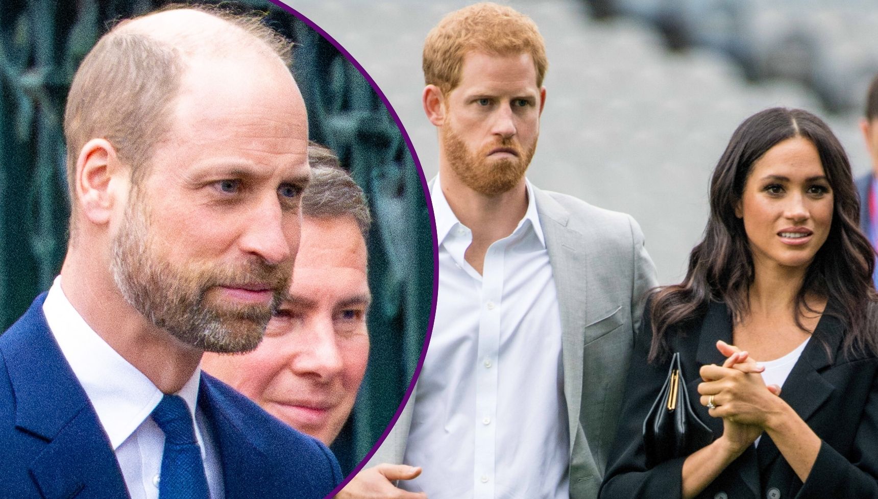 'Enraged' Prince William's 'first order of business as king is stripping Harry and Meghan of their titles'