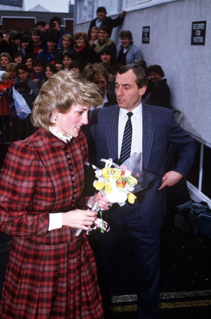 Princess Diana and Barry Mannakee