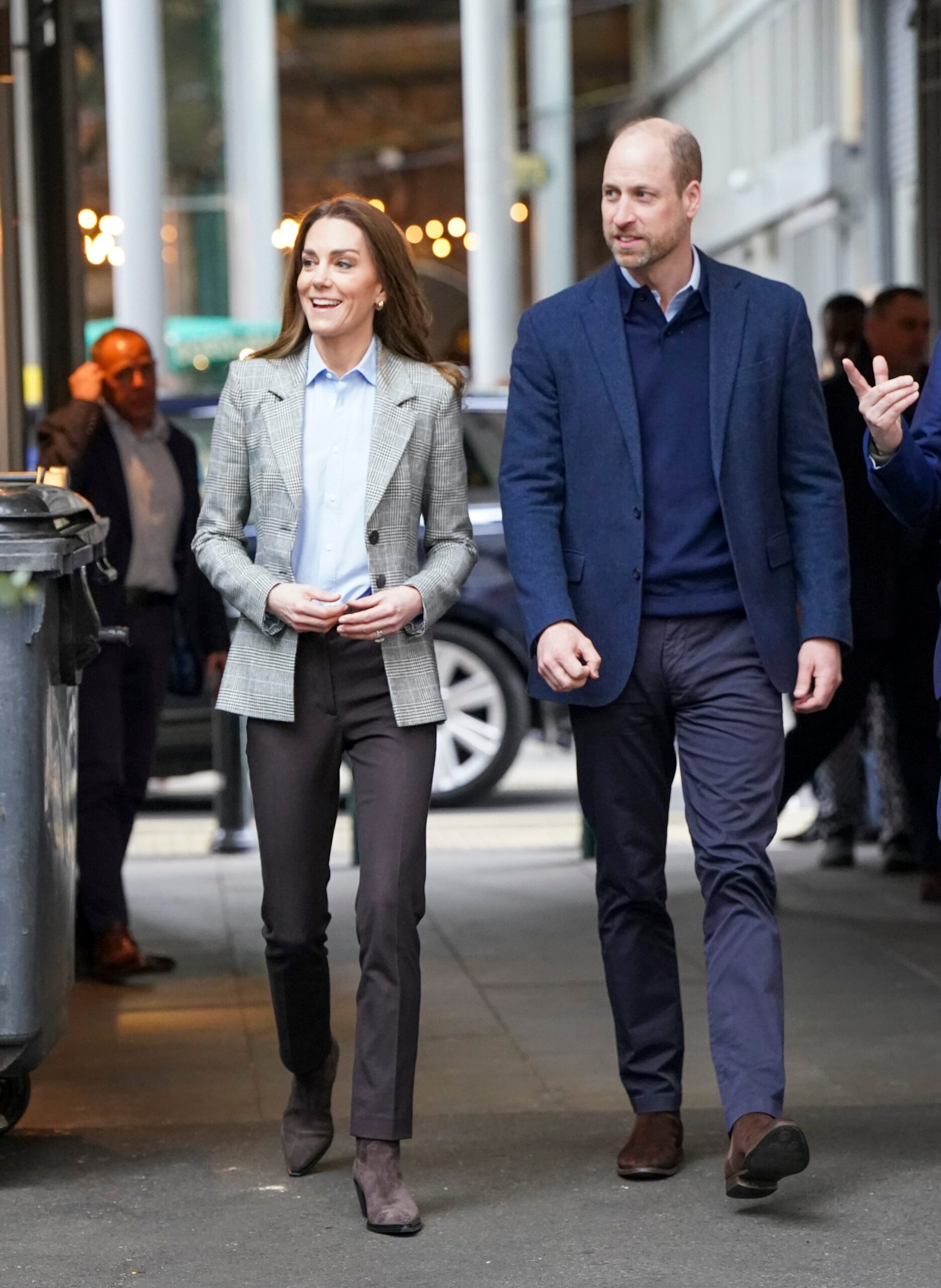 Princess Kate and Prince William out and about today