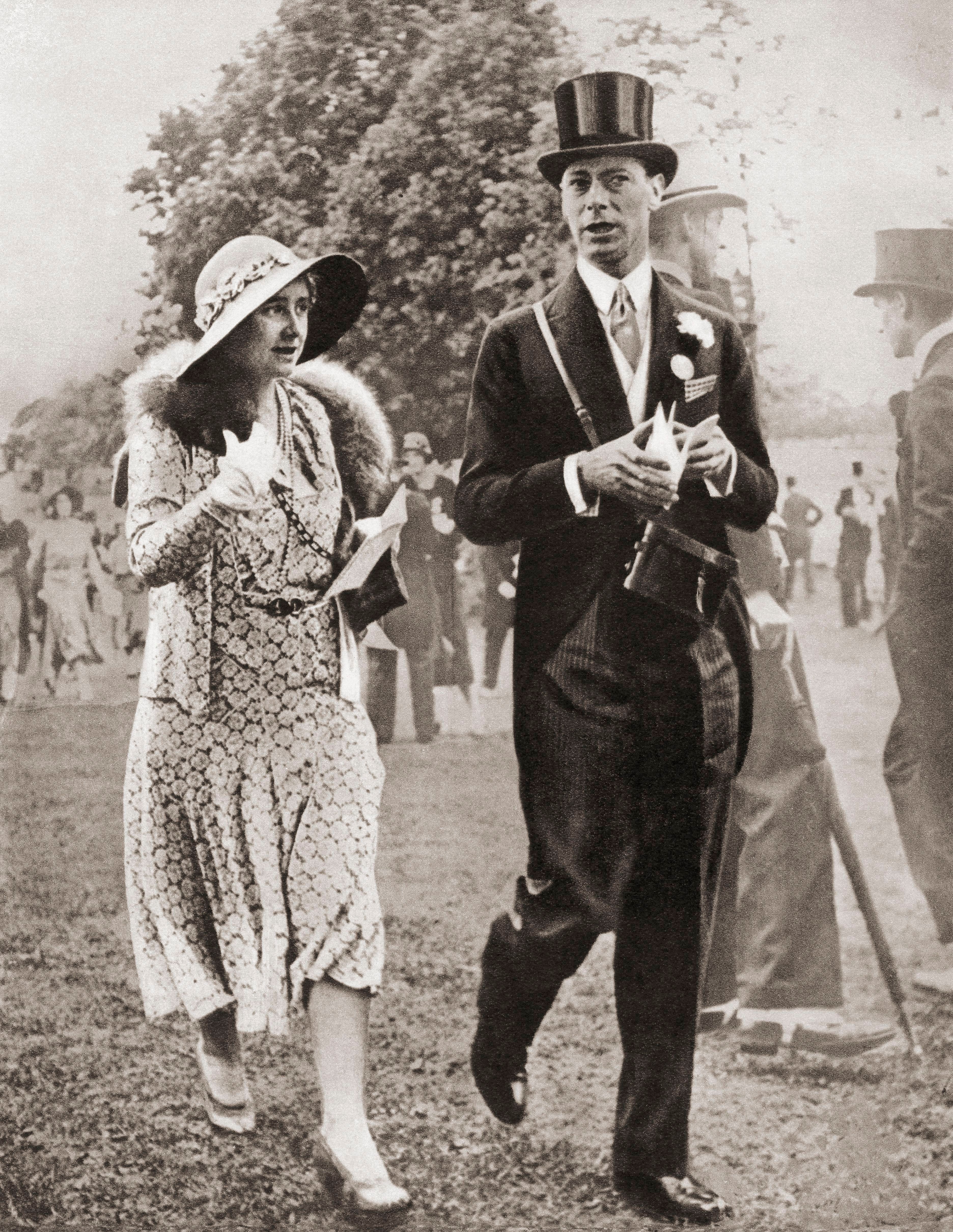 The Queen Mother, Elizabeth Bowes-Lyon and King George