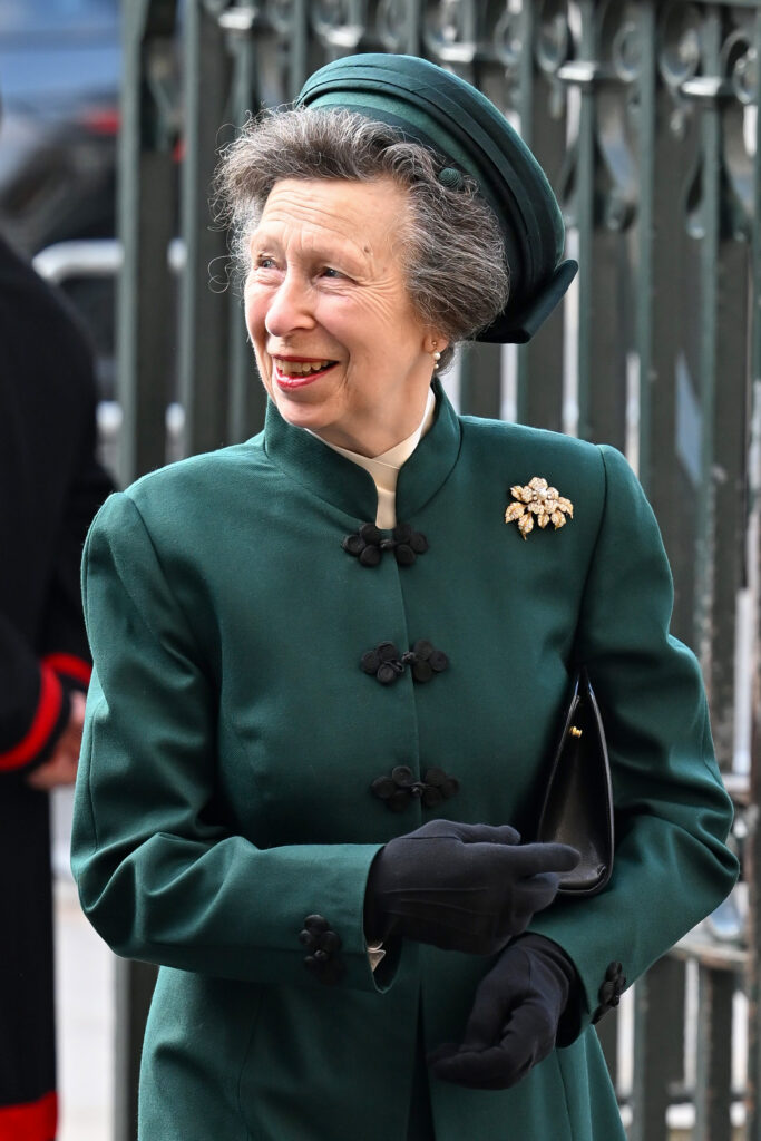 Princess Anne smiling