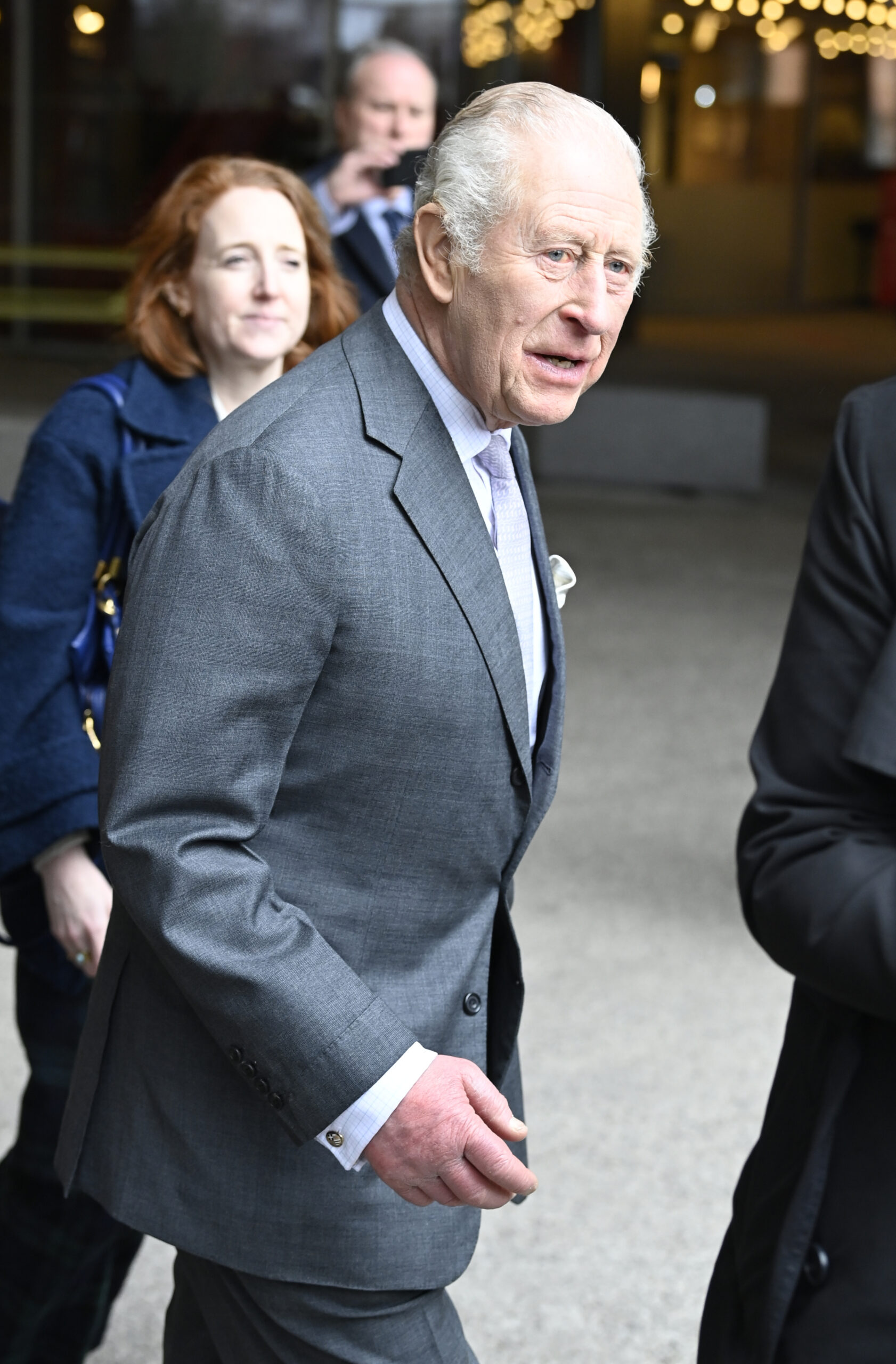 King Charles in Manchester in March