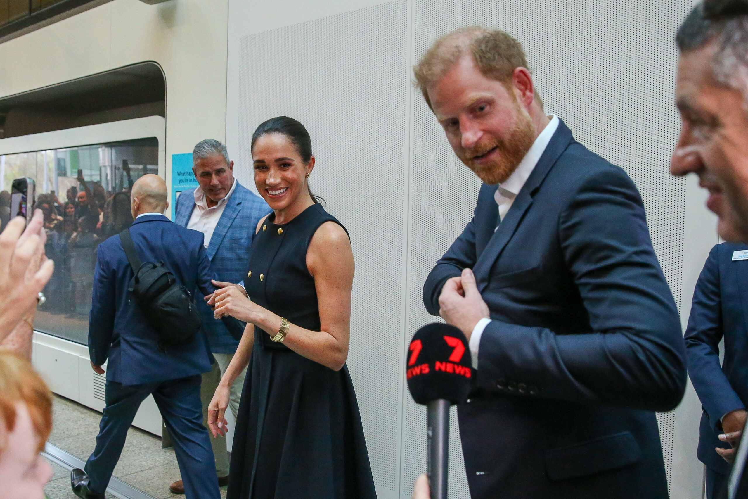Meghan Markle and Prince Harry on Australia tour