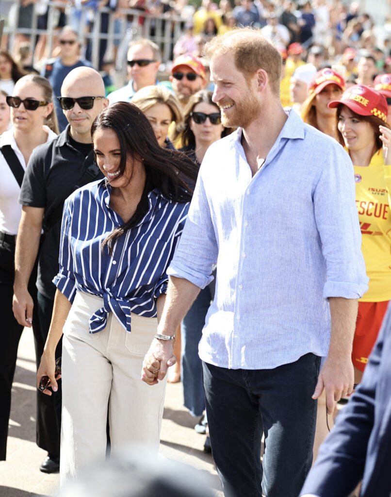 Meghan Markle and Prince Harry in Australia
