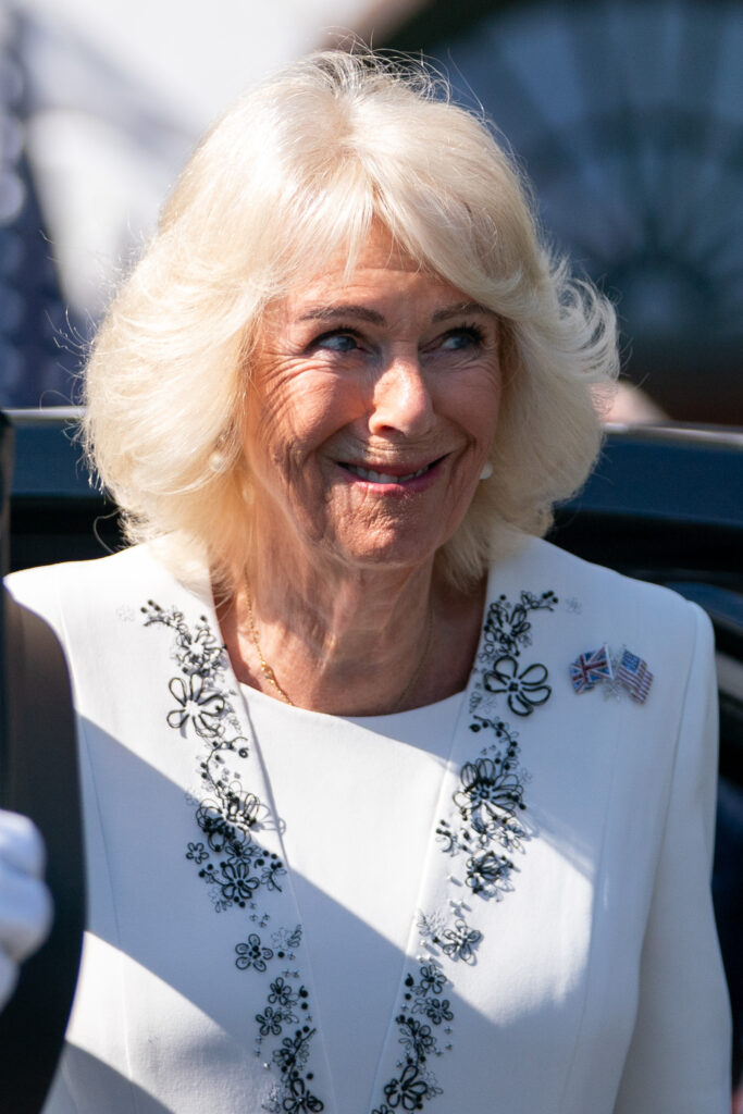 Queen Camilla wearing special brooch for US state visit