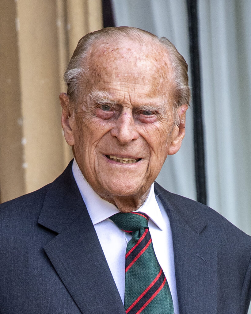 Prince Philip smiling