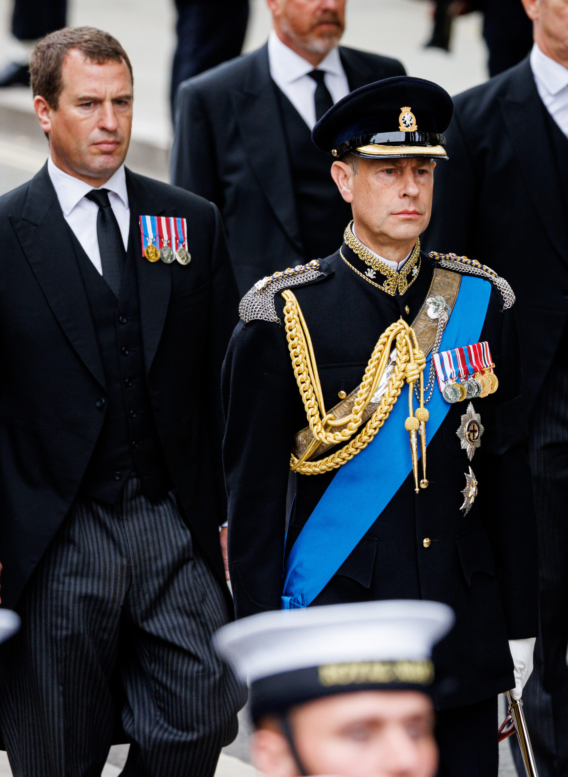 Peter Phillips and Prince Edward