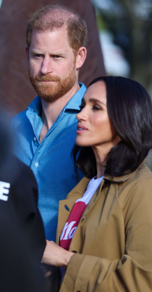 Prince Harry and Meghan Markle during Australia visit