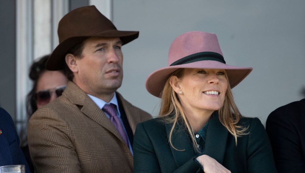 Peter Phillips with ex-wife Autumn