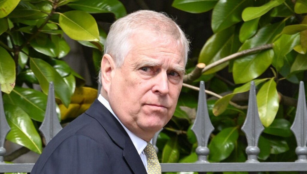 Andrew Mountbatten-Windsor at royal Easter service