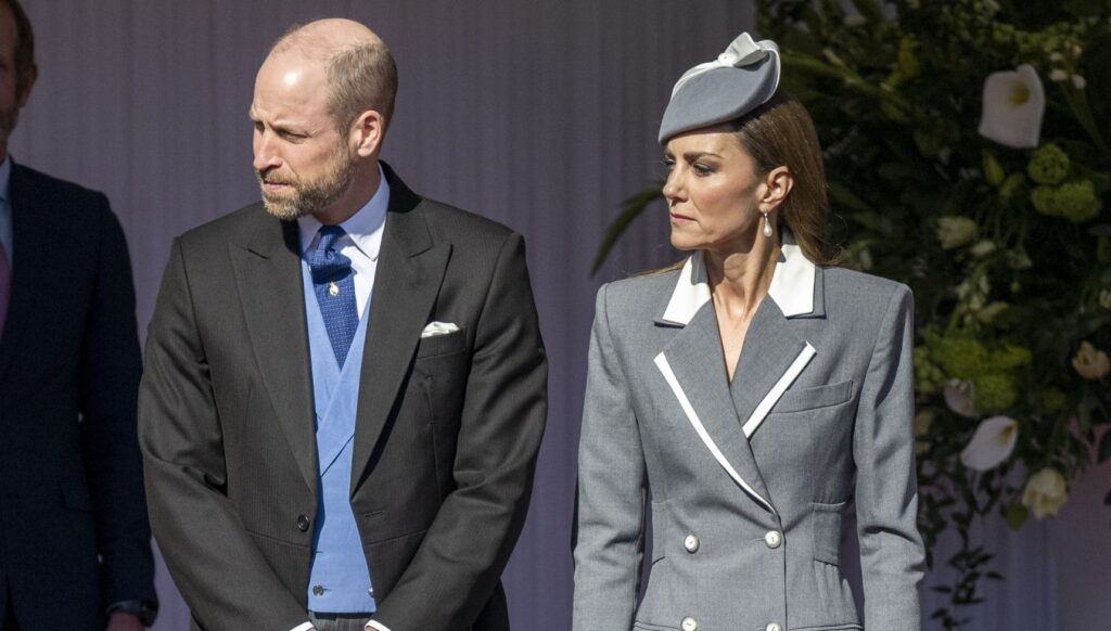 Prince William and Kate during state visit