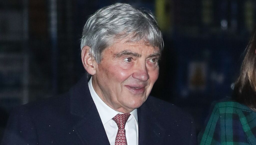 Michael Middleton smiling