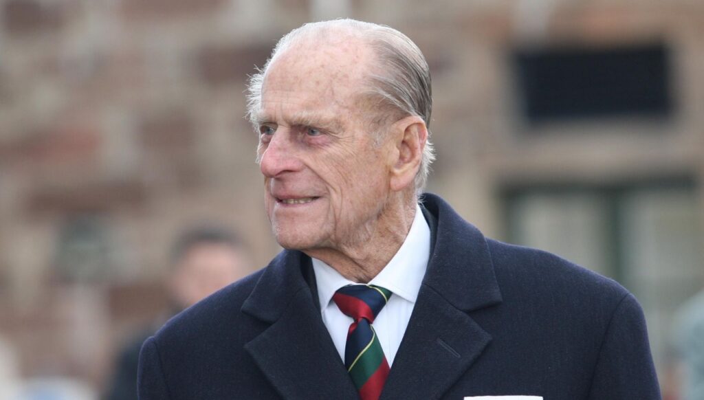 Prince Philip in suit
