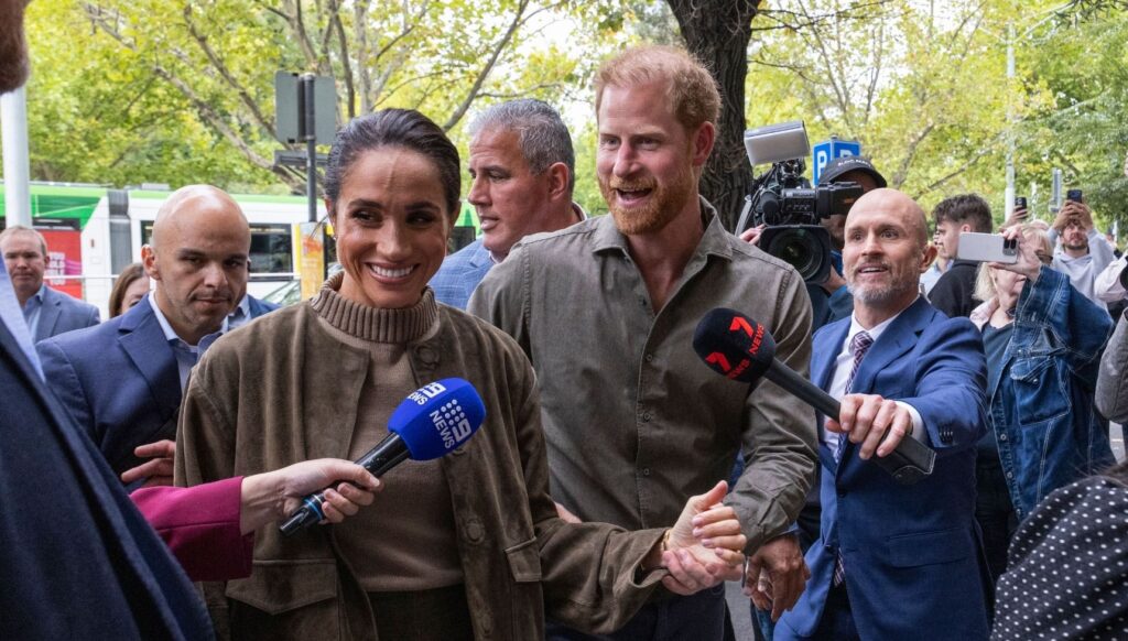 Meghan Markle and Prince Harry in Australia
