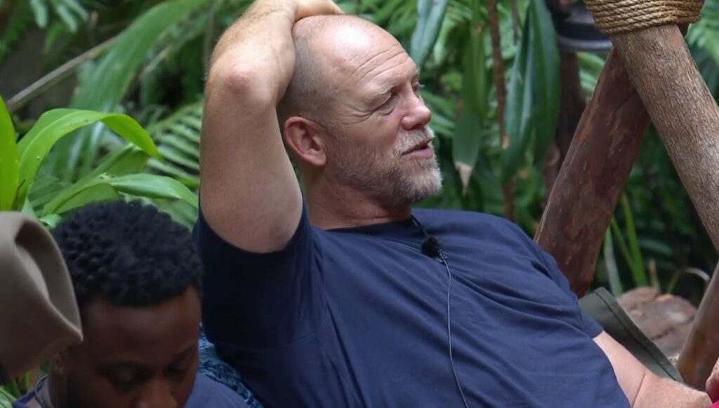 Mike Tindall in I'm A Celebrity jungle