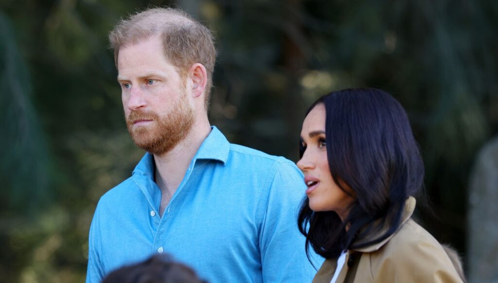 Prince Harry and Meghan Markle in Australia