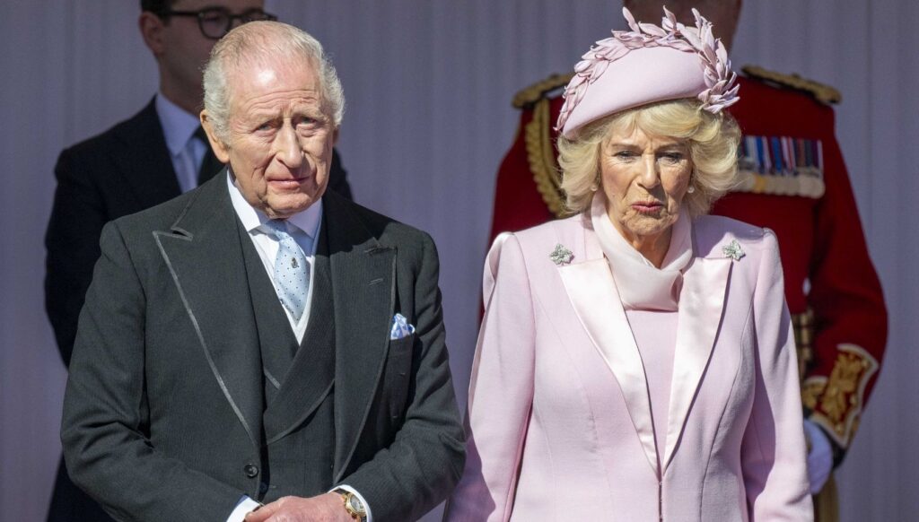 King Charles and Queen Camilla on state visit