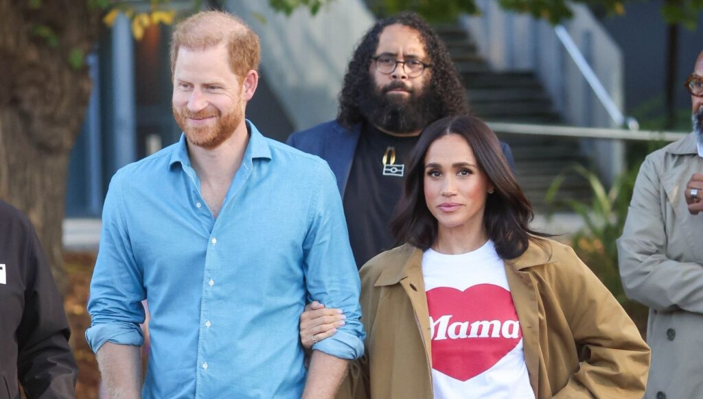 Prince Harry and Meghan Markle in Australia