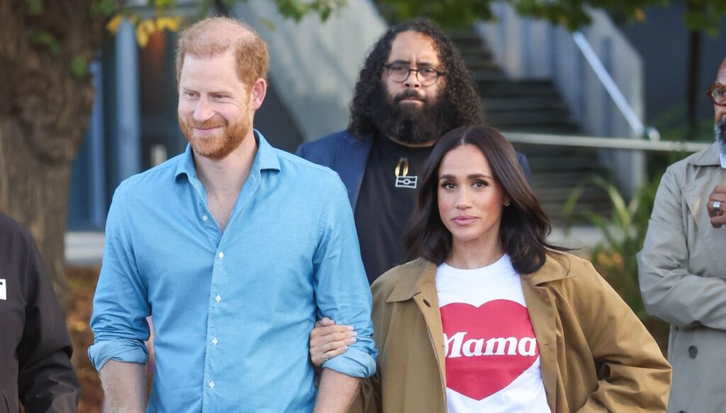 Prince Harry and Meghan Markle during engagements in Australia