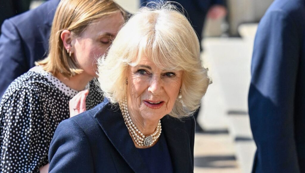 Queen Camilla during royal engagement